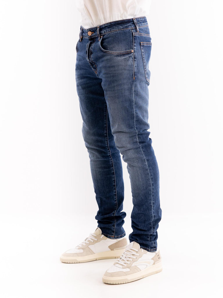 Jeans uomo milano blu M2S5019 DTFUTBLU DON THE FULLER 