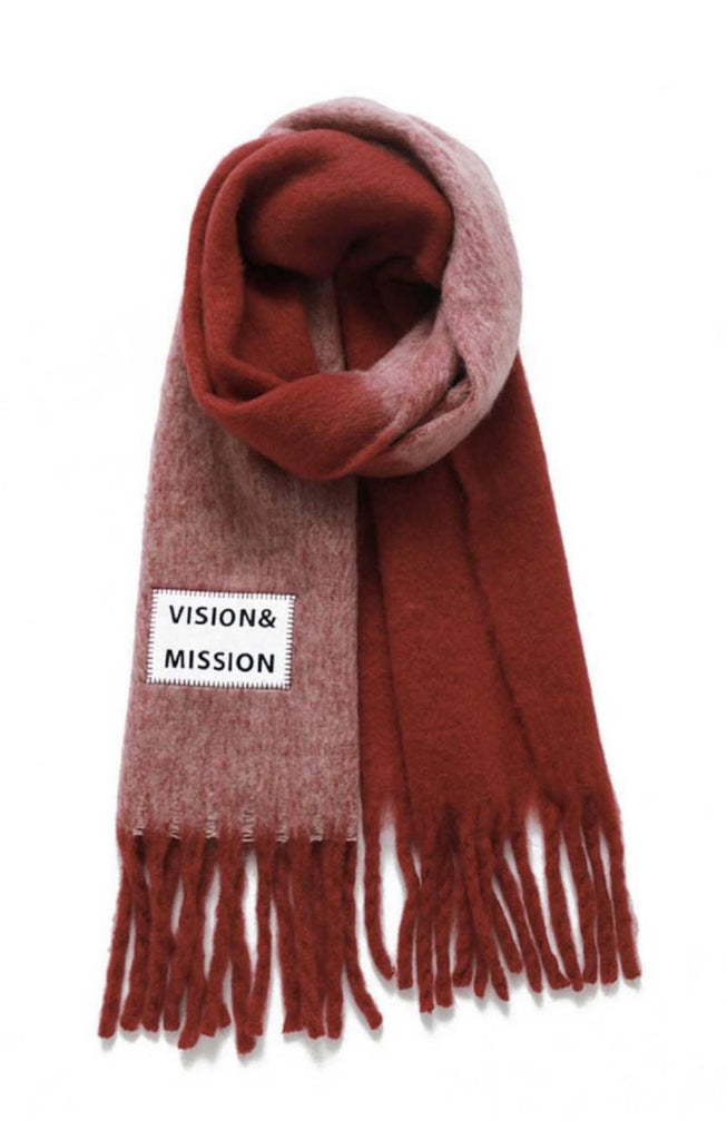 Sciarpa multicolor vision&mission VTD 056MULTICOLOR VERB TO DO 