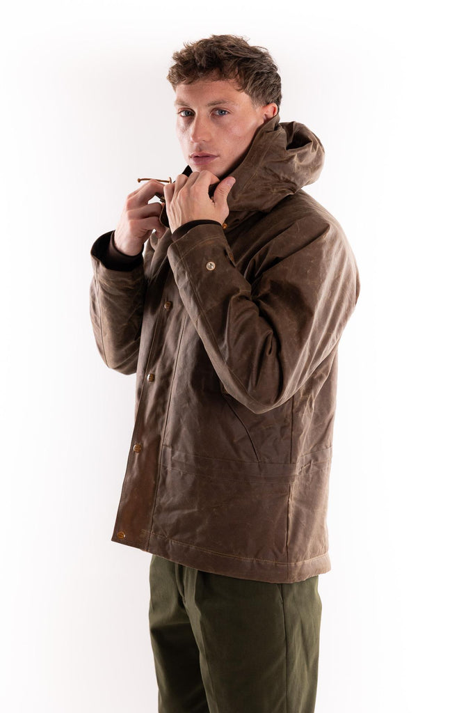 Mountain jacket  marrone chiaro 7003WX MARRONE MANIFATTURA CECCARELLI 