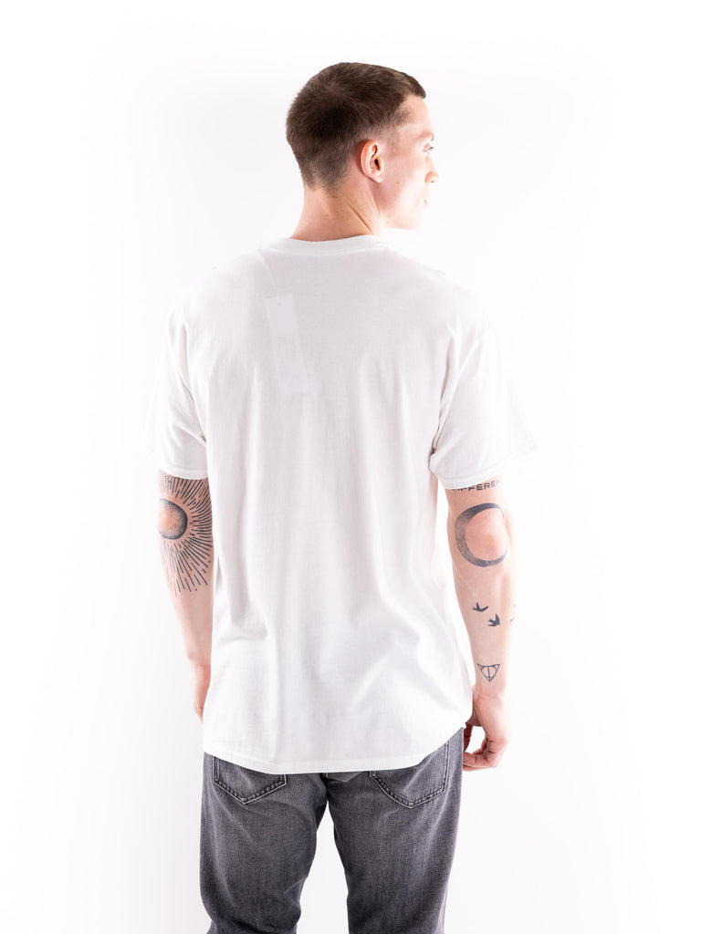 T-shirt uomo bianca ricamo are you DMHX/012 BIANCO DESIGN NOTHING 