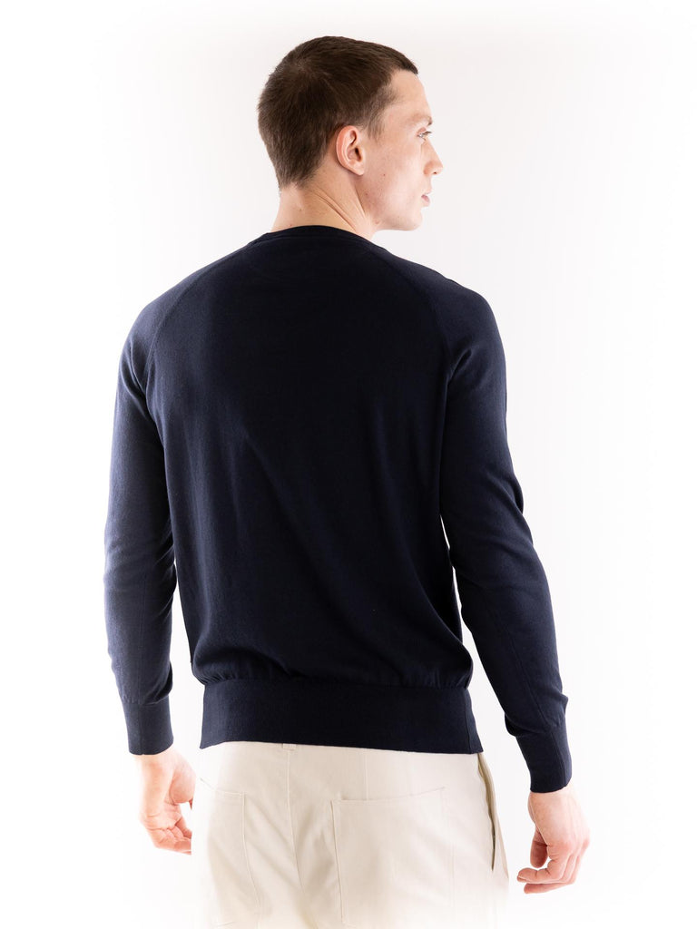 Maglia girocollo Hidoi blu HIDOI 790BLU PEOPLE OF SHIBUYA 