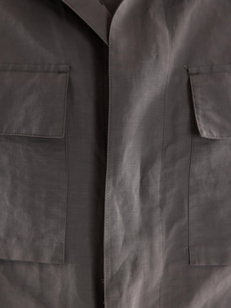Field jacket Kanazawa in tessuto tecnico verde