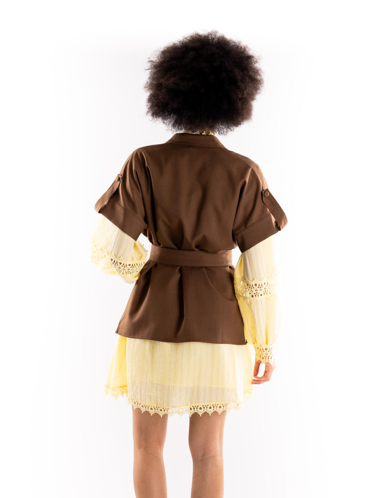 Giacca blazer Ezilo cioccolato EZILO 585 H2O 