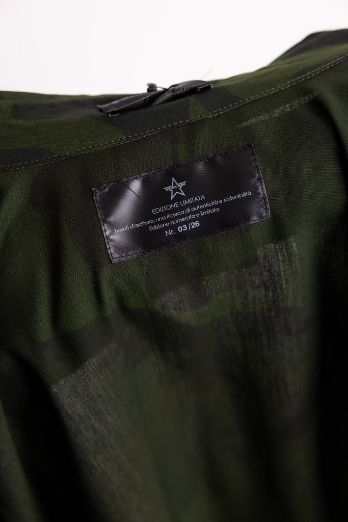 Camicia over camouflage spille 8FW25 CAMOUFLAGE ROSSANO PERINI 