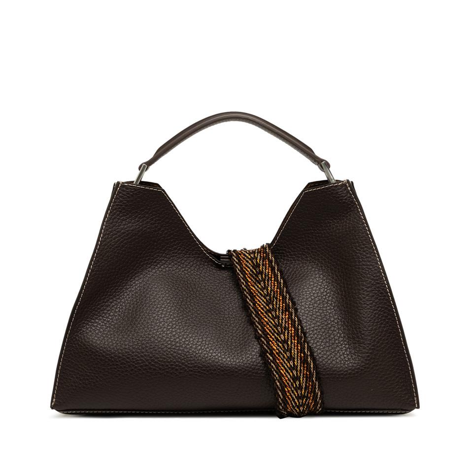 Borsa Aurora large espresso BS10566 TESTA DI MORO GIANNI CHIARINI 