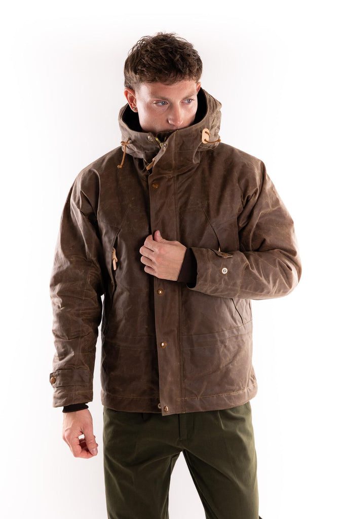 Mountain jacket  marrone chiaro 7003WX MARRONE MANIFATTURA CECCARELLI 