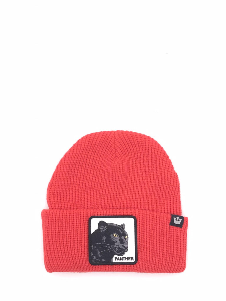 Berretto Panther effetto maglia rosso BEANIES PANTHERROSSO GOORIN BROS 
