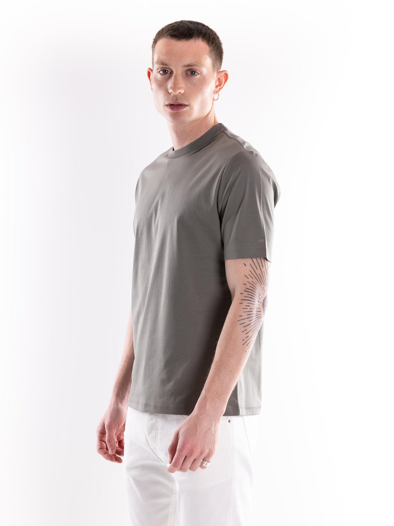 T-shirt uomo Shiko verde militare SHIKO 870VERDE PEOPLE OF SHIBUYA 