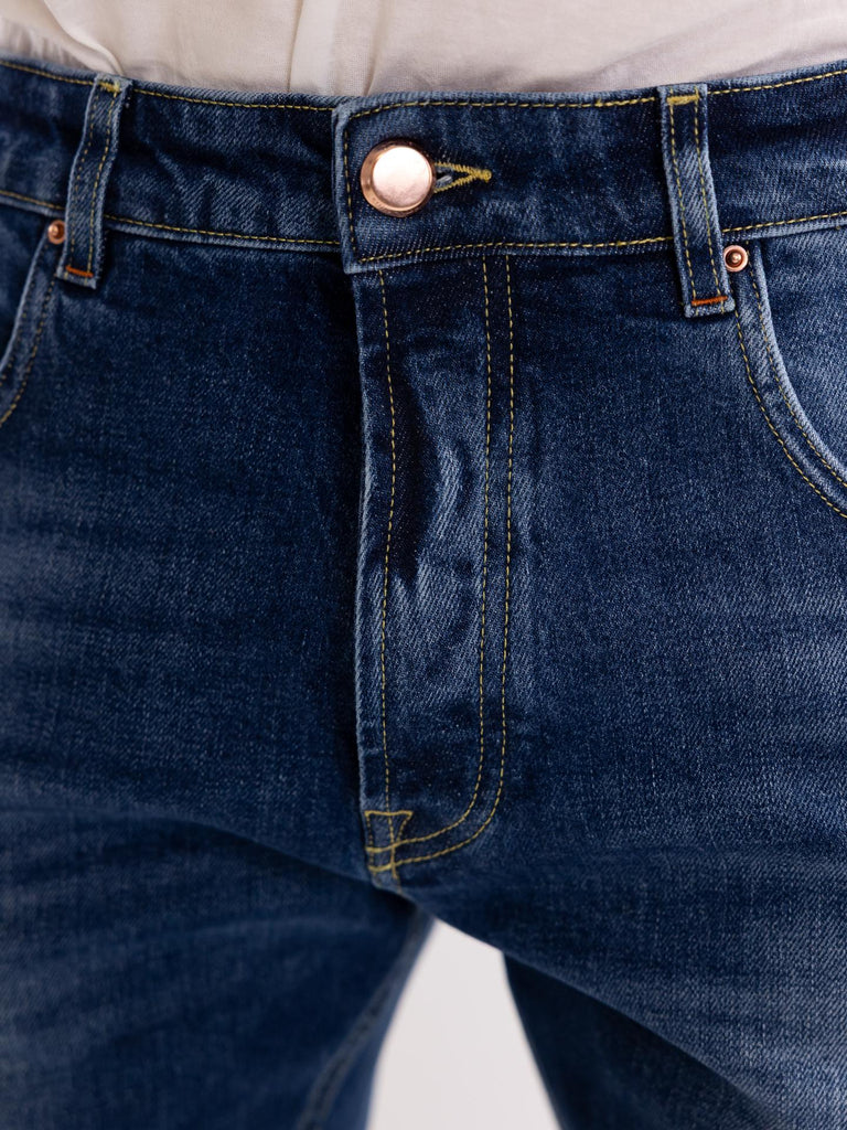 Jeans uomo Yaren tapared darkblu M2S5032 DTF72SPBLU DON THE FULLER 