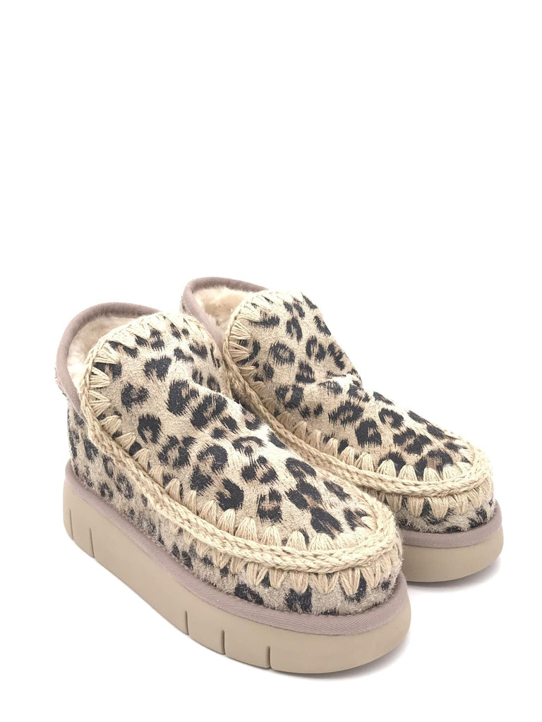 Eskimo bounce sneaker hairy suede leo FW531018R LEOPARDATO MOU 