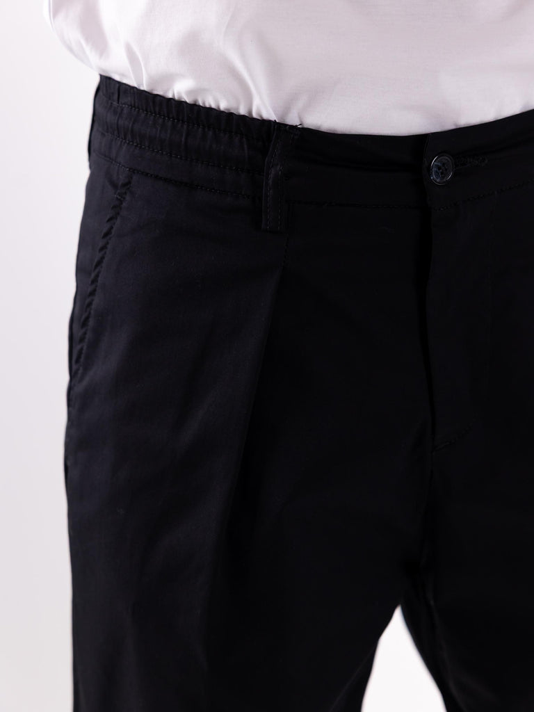 Pantalone uomo  japan nero S4U111 NERO THE EDITOR 