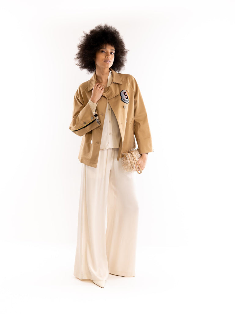 Caban corto Eden garden beige 14055 EDEN GARDENBEIGE 5 PROGRESS 