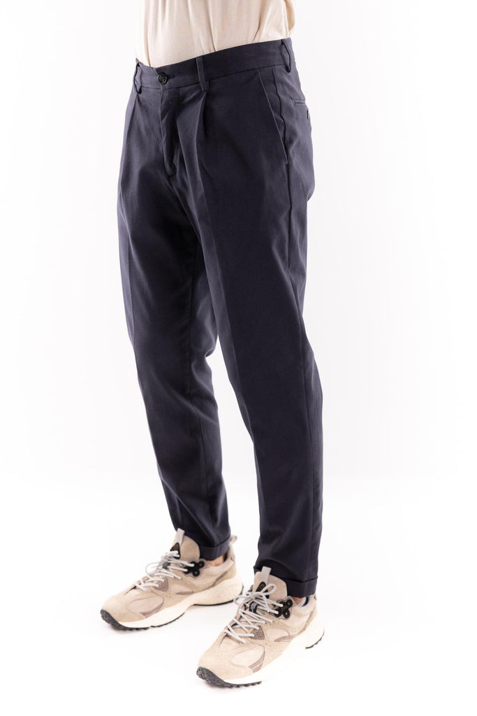 Pantaloni uomo Il soldato color blu OF1F2W4P018 BLU OUTFIT 