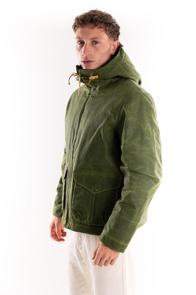 Blazer coat verd 7066WX VERDE MANIFATTURA CECCARELLI 