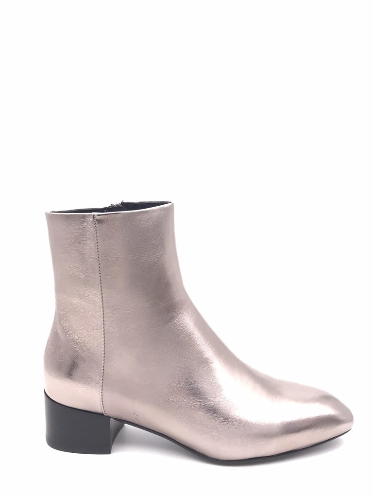 Tronchetto Jack in pelle laminata antracite JACK ANTRACITE LOAFER 