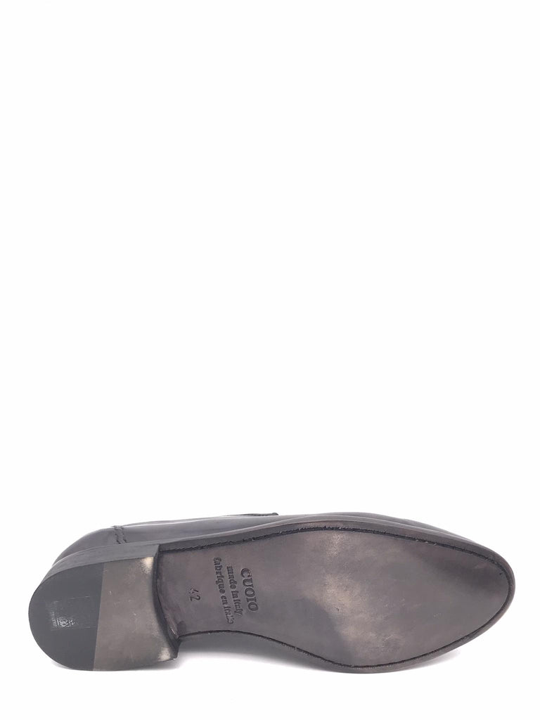 Mocassino Douglas in pelle nera con nappine DOUGLAS/N NERO ZULIAN 