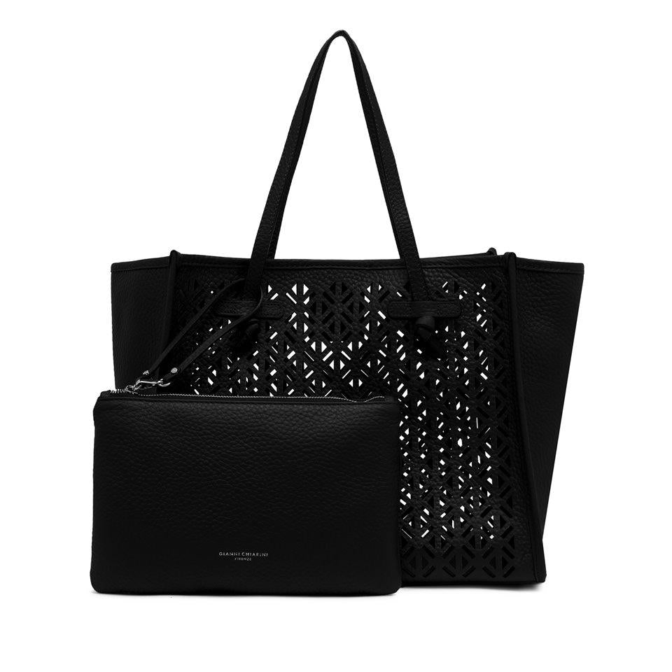 Borse Marcella laserata nera BS11730 NERO GIANNI CHIARINI 