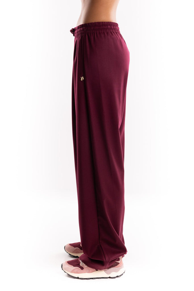 Pantalone over in twill bordeaux HMABW02218 RS02BORDEAUX HINNOMINATE 