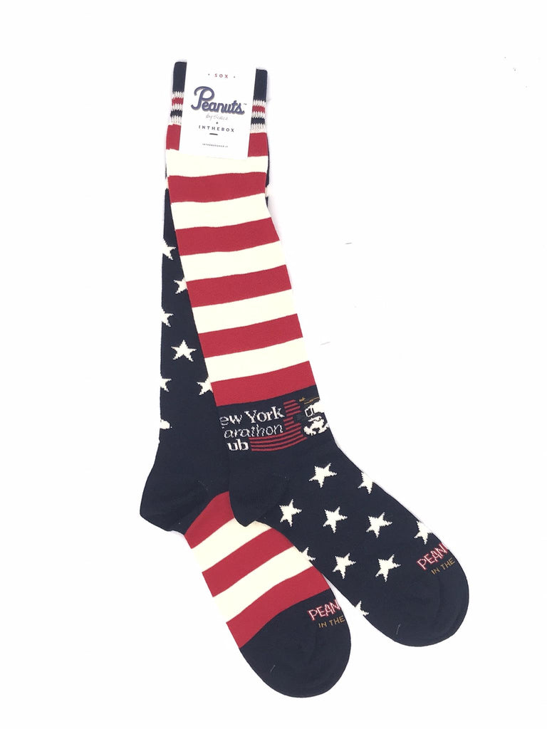 Calzino lungo snoopy star & stripes blu FW250008 BLU IN THE BOX 