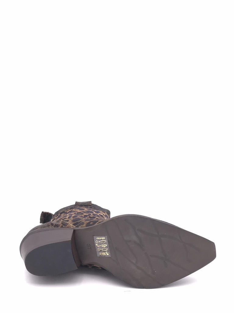 Texano basso in cavallino leopardato DX380 LEOPARDATO METISSE 