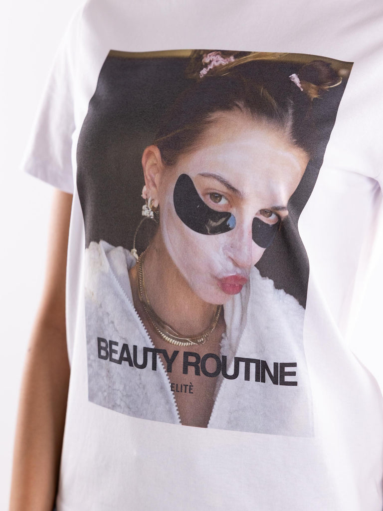 t-shirt donna stampa Patch