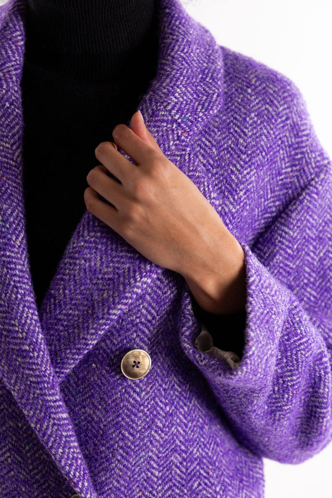 Cappotto over Giada lilla GIADA LILLA BOTTEGA MARTINESE 