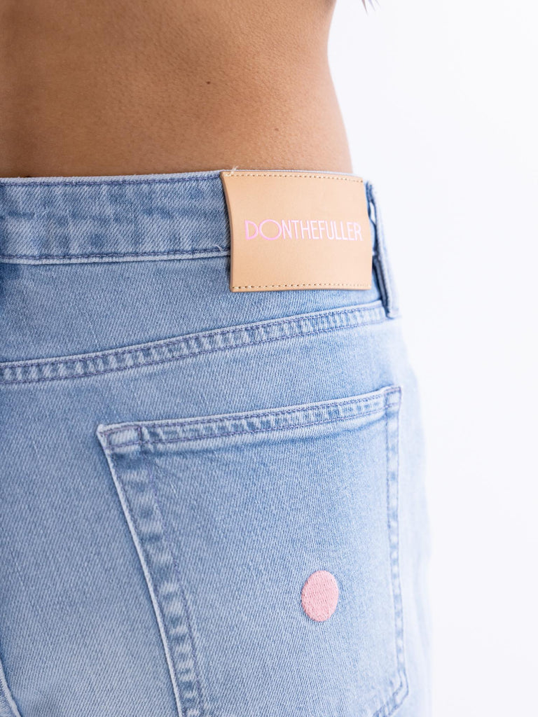 Jeans donna Manila straight lightblu