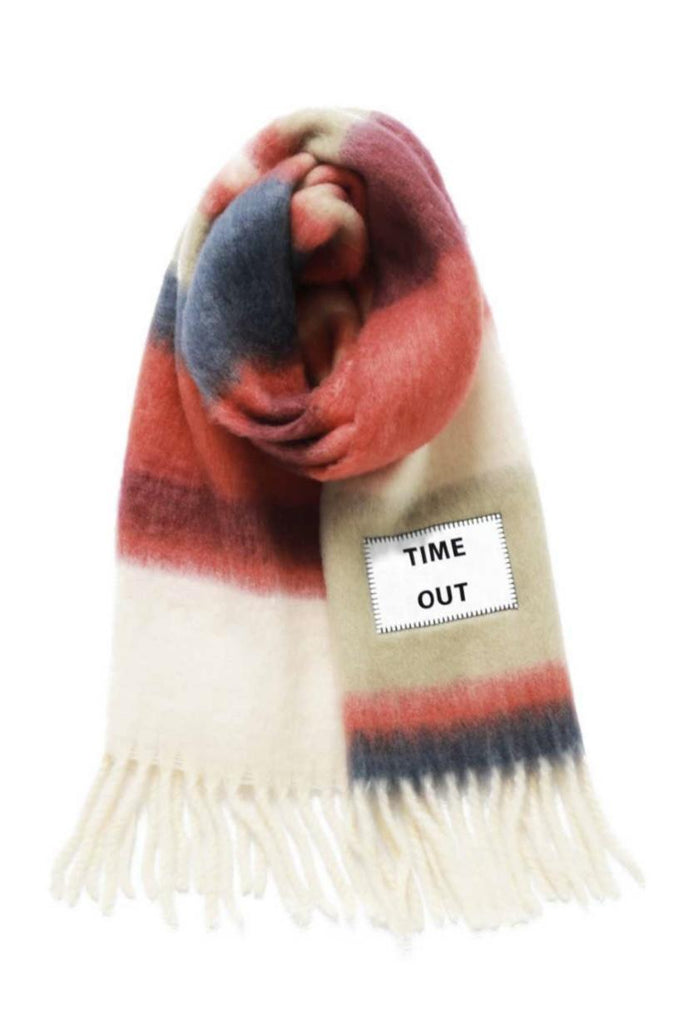 Sciarpa multicolor Time out VTD 042MULTICOLOR VERB TO DO 