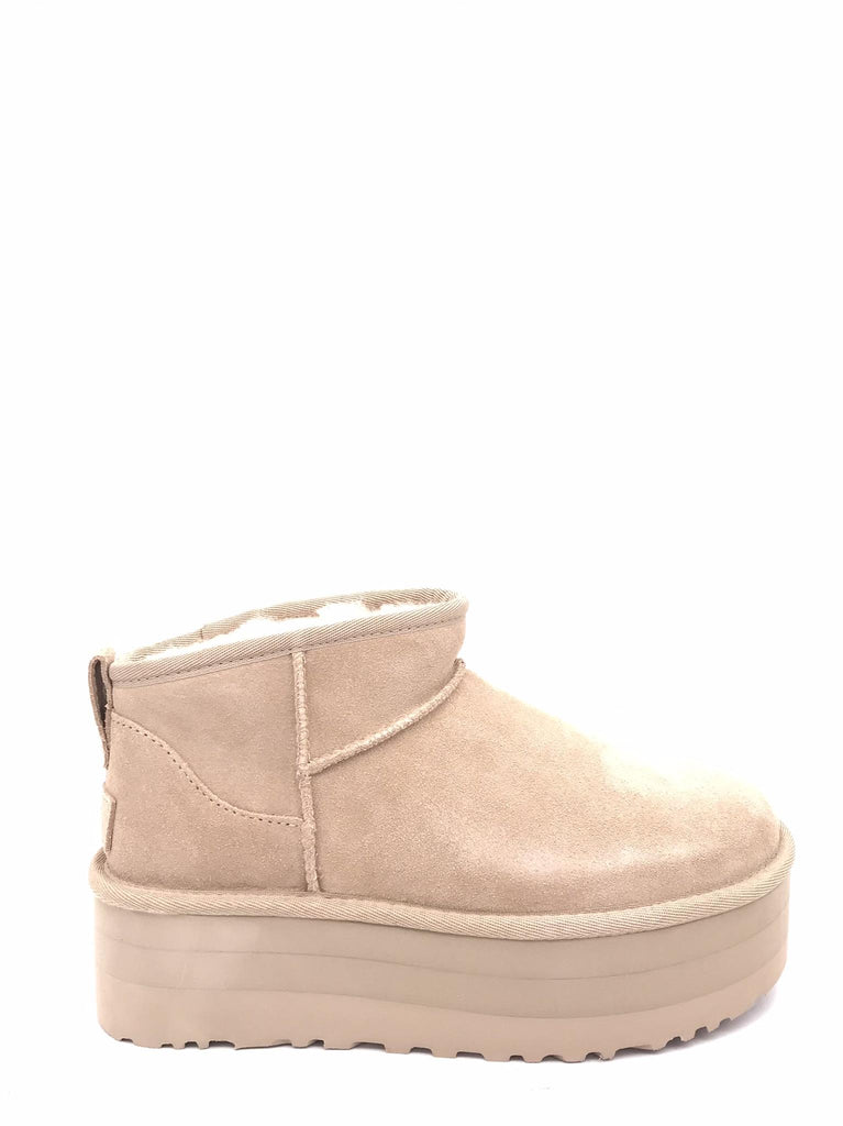 Boot Ultra mini platform sand 1135092 SABBIA UGG 