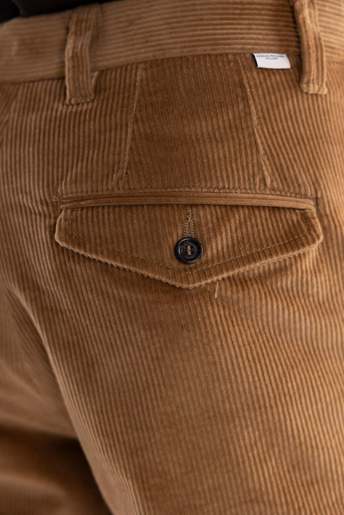 Pantalone japan velluto cammello B122 CAMMELLO PAOLO PECORA 