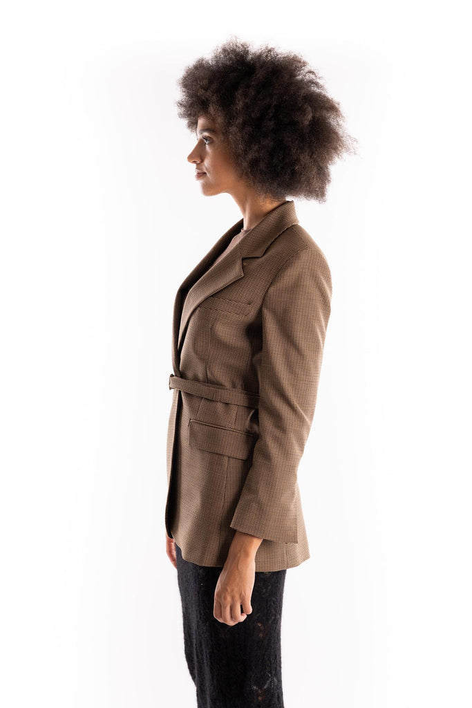 Giacca blazer strach Cerreto marrone 2523046061200 006MARRONE MARELLA 