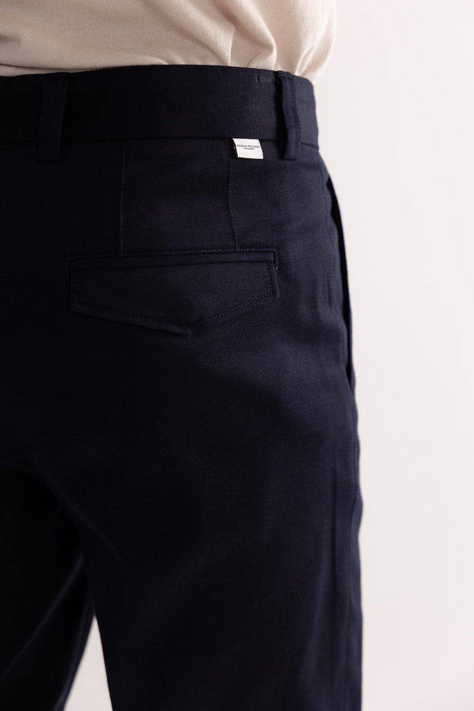 Pantaloni uomo japan blu B123 BLU PAOLO PECORA 