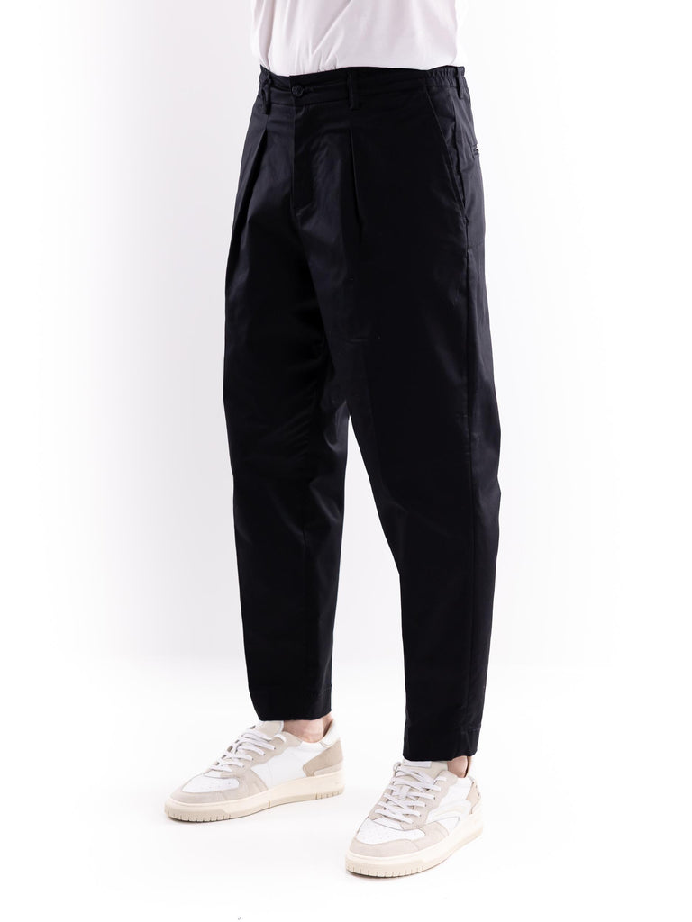 Pantalone uomo  japan nero S4U111 NERO THE EDITOR 