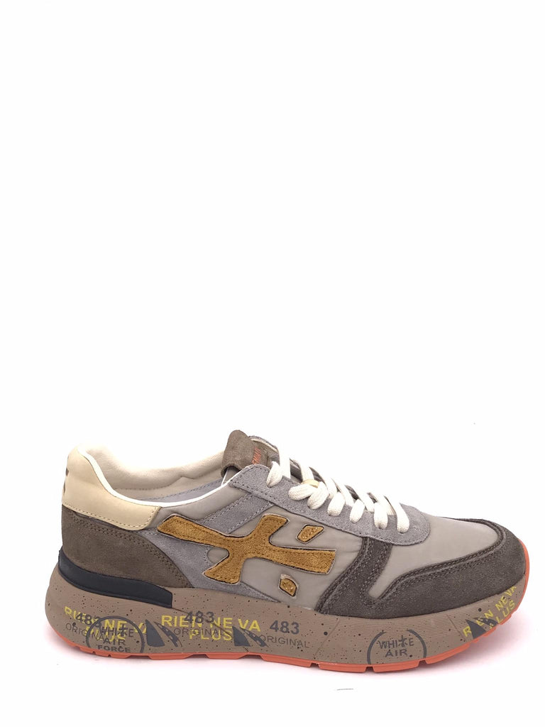 Sneakers Mick taupe-arancione 7866 TAUPE-ARANCIO PREMIATA 