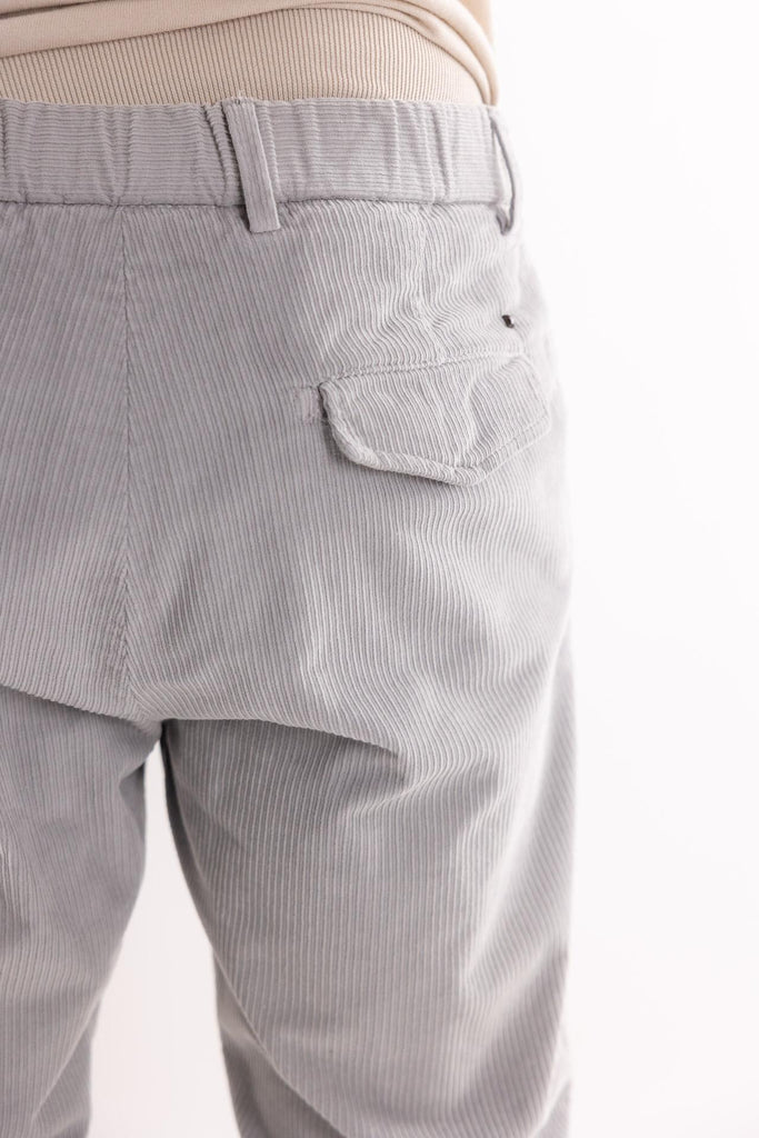 Pantalaccio l'uccello in velluto grigio chiaro OF1F2W4I009 GRIGIO OUTFIT 