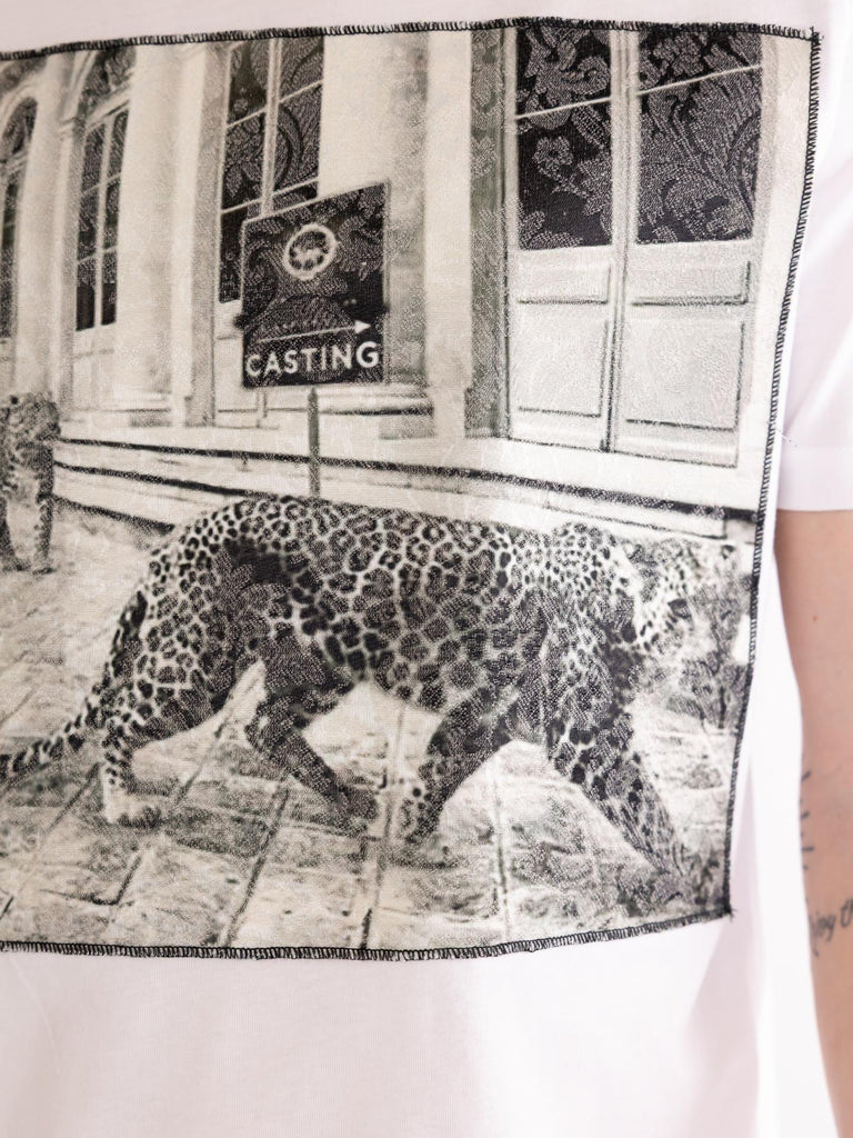 T-shirt uomo Casting bianca MAN/SUPERICON CASTING BASTILLE 