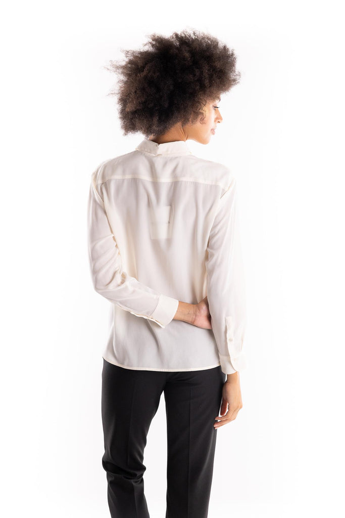 Camicia rocker panna 2523116032200 006PANNA MARELLA 