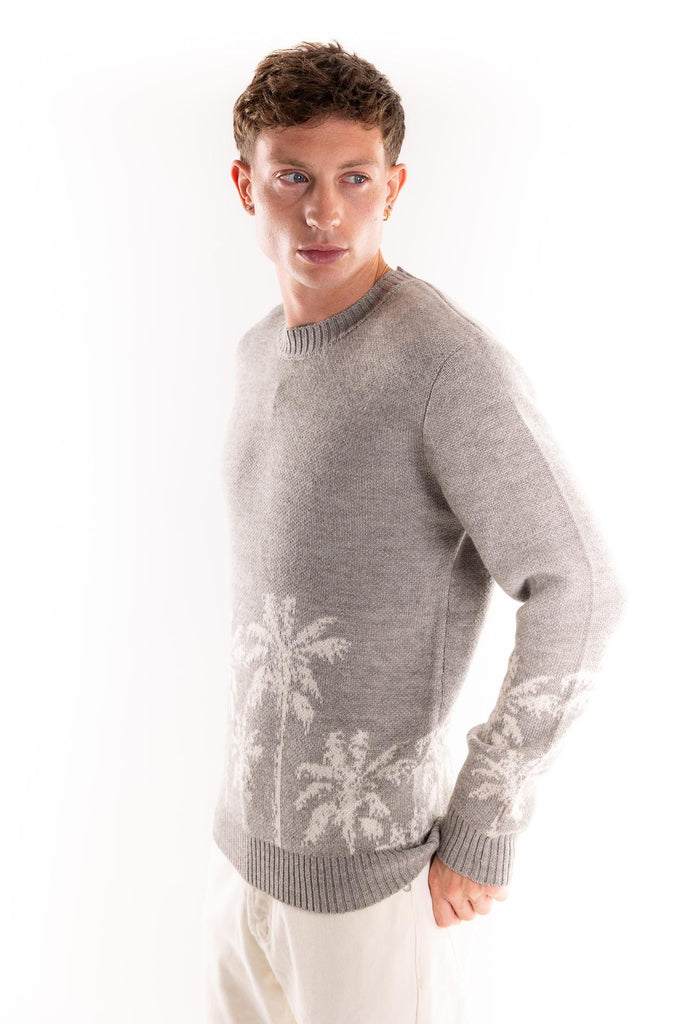 Maglia girocollo malibu grigio chiaro TOCOM MALIBUGRIGIO TOOCO 