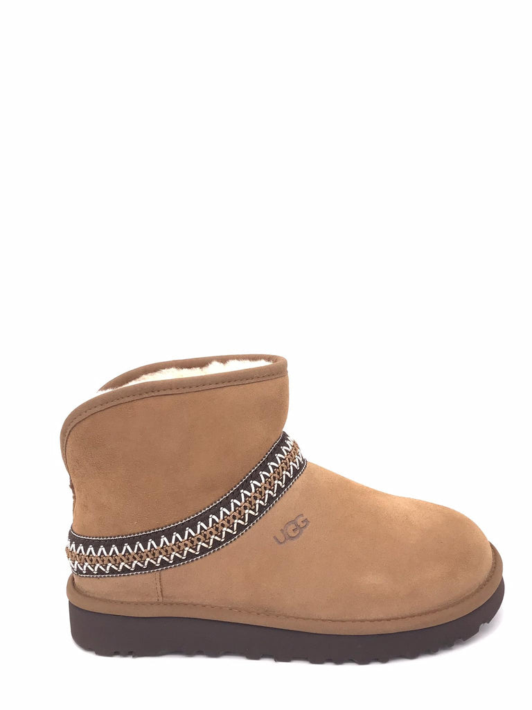 Boot classic mini crescent chestnut 1158262 CUOIO UGG 