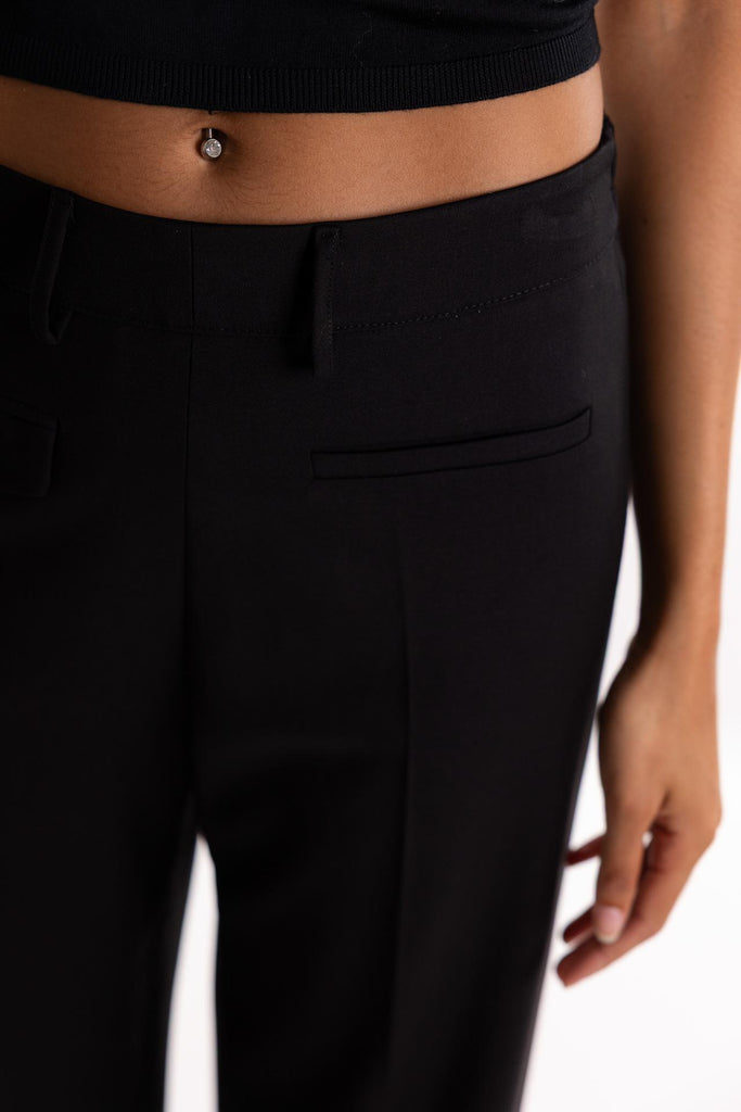 Pantalone a palazzo nero 15025 NERO 5 PROGRESS 