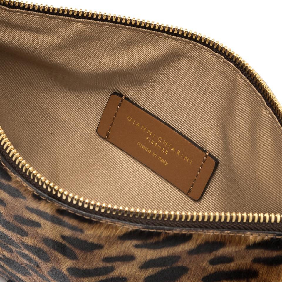Pochette Hermy in cavallino lince BS3905 LINCE-CUOIO GIANNI CHIARINI 