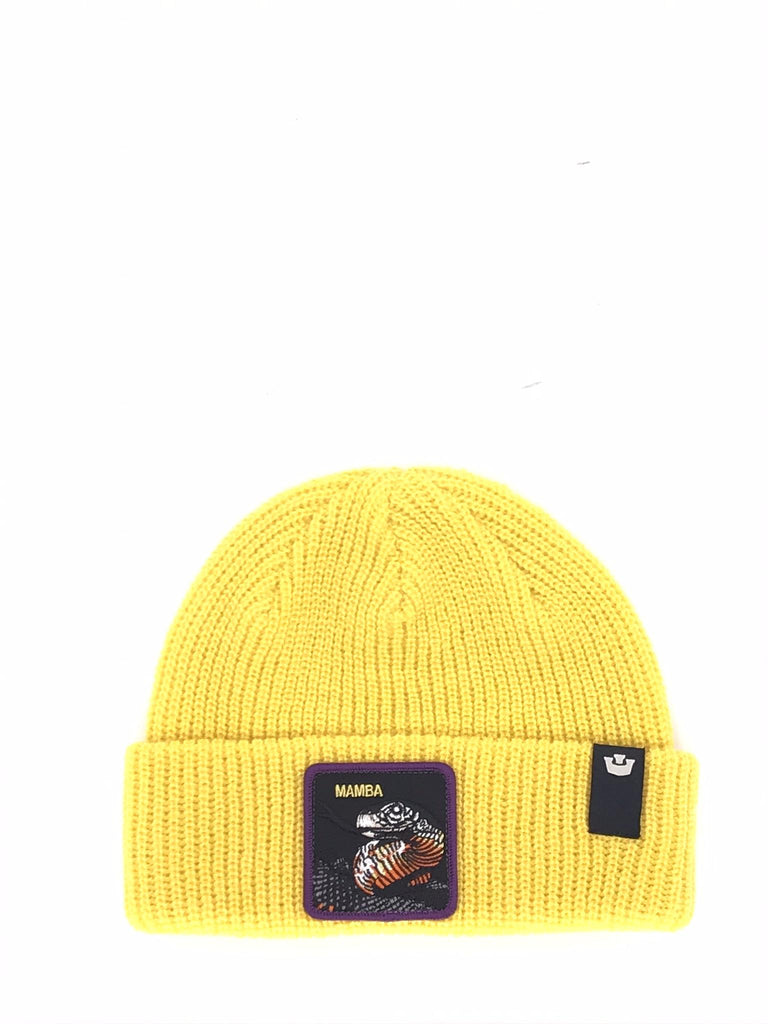 Berretto the mamba beanie giallo 107-2493 MAMBAGIALLO GOORIN BROS 