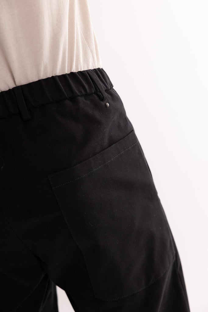 Pantaloni uomo il Palazzo nero OF1F2W3P023 NERO OUTFIT 