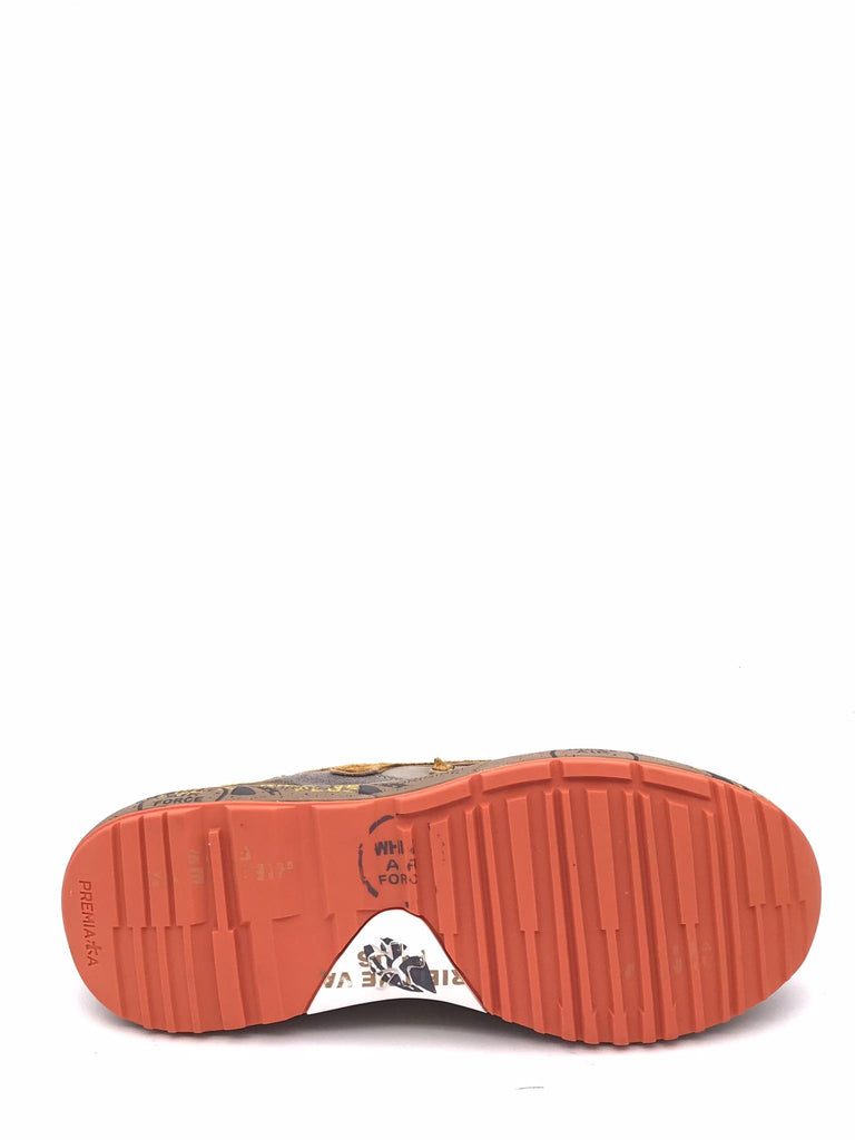 Sneakers Mick taupe-arancione 7866 TAUPE-ARANCIO PREMIATA 
