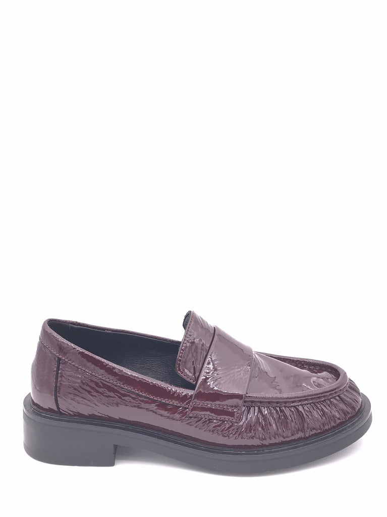 Mocassino in pelle bubble bordò A-5829 BORDEAU STRATEGIA 
