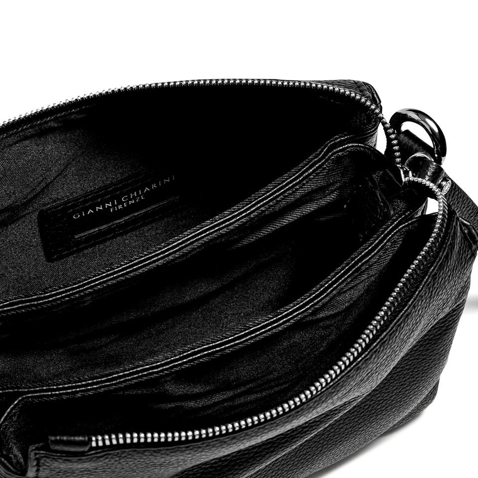 Borsa Three in pelle bottalata nera BS4362 NERO GIANNI CHIARINI 