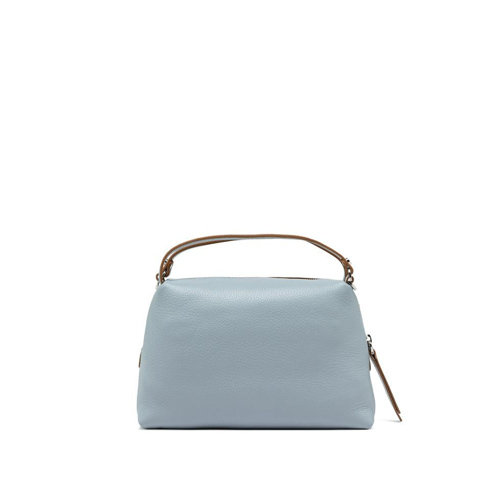 Borsa Alifa pelle bottalata sky BS8148 AZZURRO GIANNI CHIARINI 