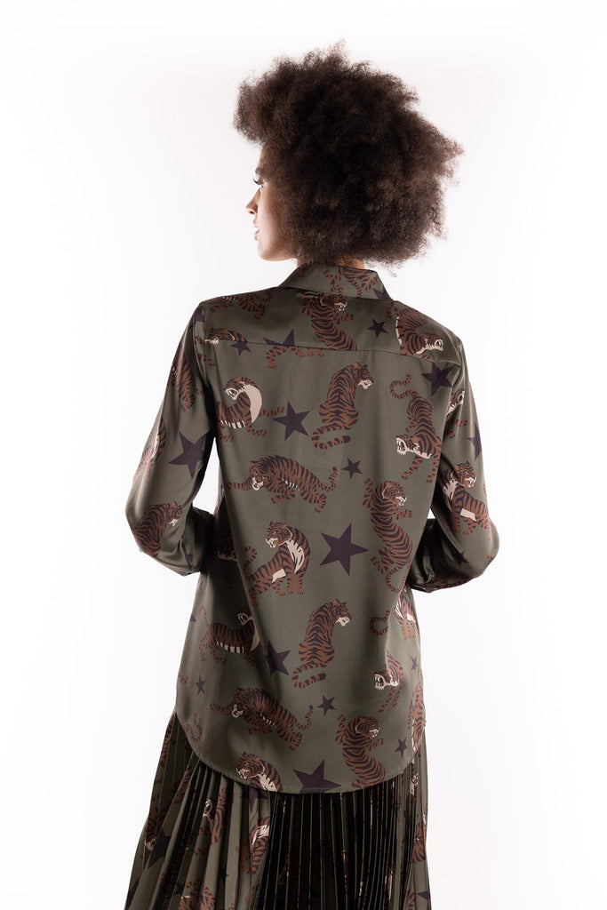 Camicia tiger print militare 15043 MILITARE 5 PROGRESS 