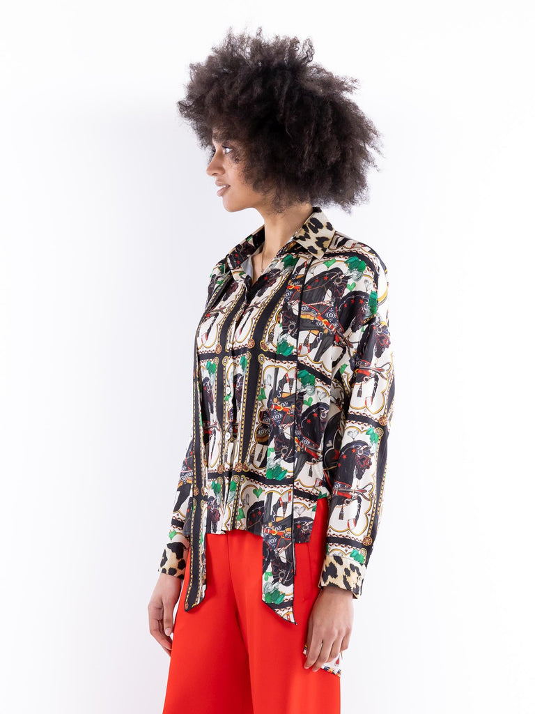 Camicia Sicily horse foulard multicolor 14049 SICILY HORSE FOULARDMULTICOLOR 5 PROGRESS 