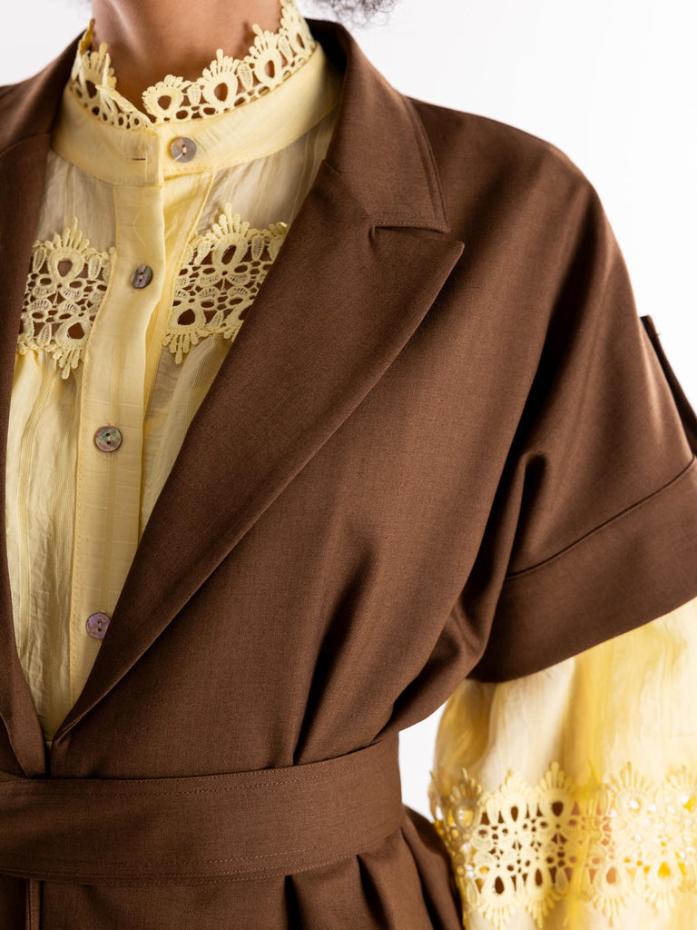 Giacca blazer Ezilo cioccolato EZILO 585 H2O 